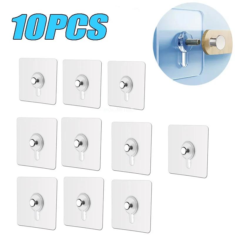 Strong Adhesive Wall Hook Without Piercing Picture Hanger Self-adhesive Wall Hangers Without Holes for Frame Poster Photo Clock