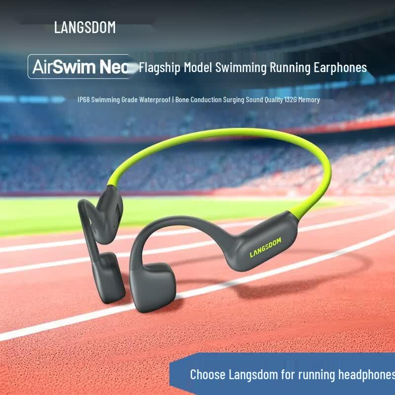 Casque de natation à conduction osseuse Langsdom AirSwim Neo
