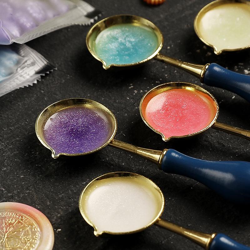 Huidisi Pearlescent Sunflower Mixed Color Sealing Wax Granules for Stamps