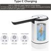 Foldable Electric Water Cooler Dispenser Type C Charging Water Jug Pump  Kitchen