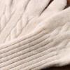 Cold Protection Cashmere Gloves Long Wrist Mittens Fashion Wool Knitted Gloves  Skiing