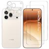 Tempered Glass for Honor 600 Pro 5G and Camera Protection [Pack 2] Glass Film Protection Phonillico®