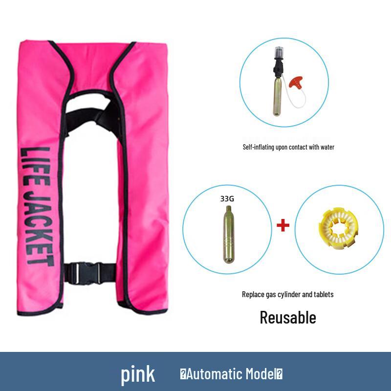 Adult Portable Inflatable Life Vest