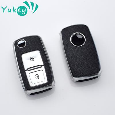 2 Button Car Key Case Cover Shell Fob for VW Volkswagen MK4 Bora Golf 4 5 6 Jetta Passat Polo Bora Touran Skoda Seat Accessories