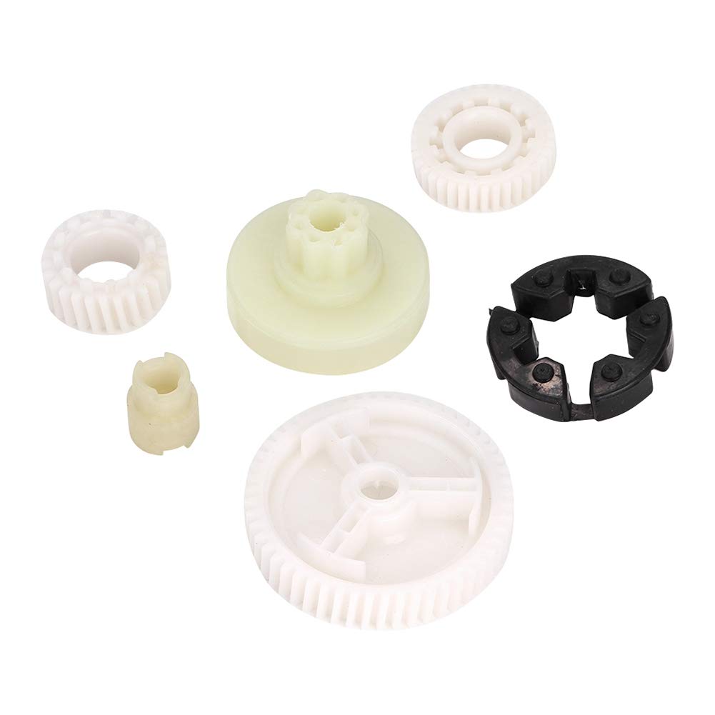 Gorgeri 6 Pcs Power Window Lift Regulator Motor Gear Repair Kit Front/Rear Power Window