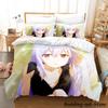 PLASTIC MEMORIES Bedding Set Single Twin Full Queen King Size Bed Set Adult Kid Bedroom Duvetcover Sets Anime Parure De Lit Bed