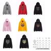 2024 Unisex Tiger Head Print Hooded Sweatshirt - European & American Autumn/Winter Trend, Casual Long Sleeve, Round Neck