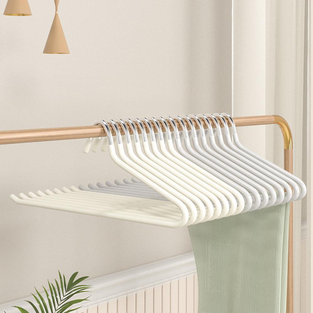 10pcs Coat Hanger Non-slip Trouser Hanger Pull Telescopic Z-shaped Open Clothes Hanger Clothing Organizer For Home Closet