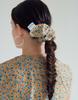 Something Good Tie Bow Scrunchy_Floral_Yellow