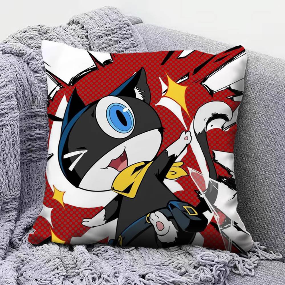 

Persona P Futaba Sakura Joker Pillow Covers Home Sofa Cushion Covers and Aecorative Custom 30X30cm