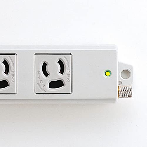 Sanwa Supply TAP-5433MGN2-3, Gray, 3-pin, 4-outlet, 3m, with Hand Switch