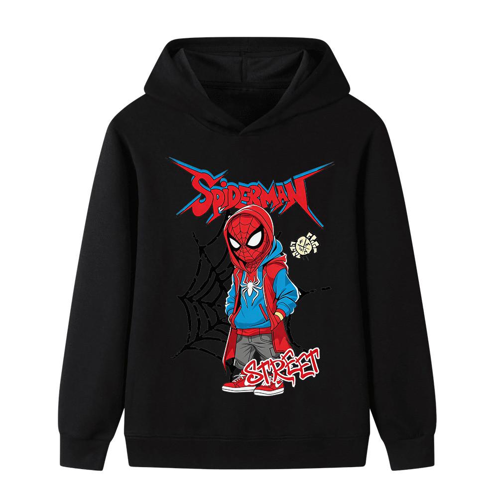 B1481 Kids Boys Girls Printed Outdoor Fashion Long Sleeves Hoodie 100cm