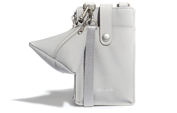 Adidas Originals Pu Crossbody Bag, Shoulder Bag Regular Unisex Light Asphalt Gray HD9682