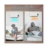Draagbare Verwarming en Airconditioner Combinatie Wandmontage Bureau 2-in-1 Elektrische Verwarming Airconditioner voor Huishouden Slaapkamer Verwarming en Koeling met Timer