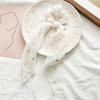 Spring and summer new chiffon star ponytail streamer large intestine ring hair accessories female tie hair ring spot