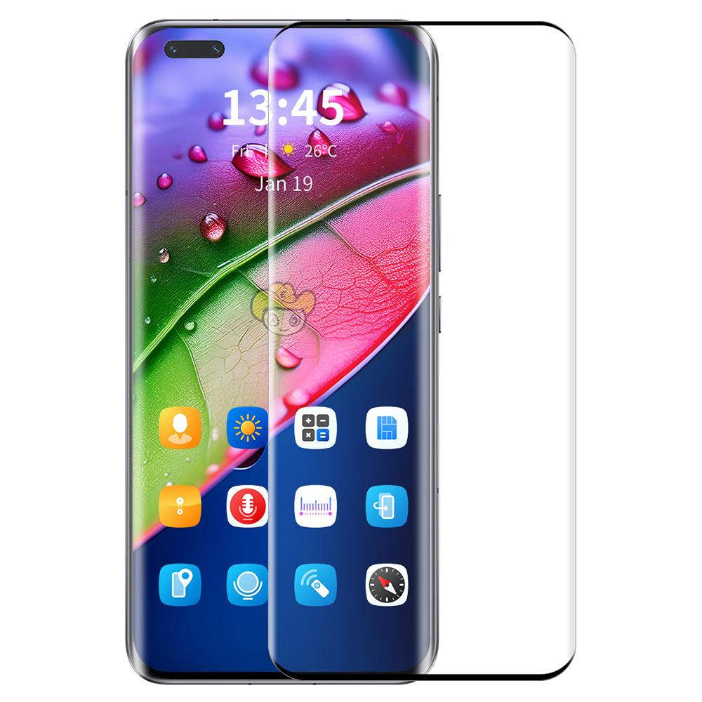 ENKAY HAT PRINCE For Oppo Find X3/Find X3 Pro Full Screen Protector High Aluminum-Silicon Glass Side Glue Film Support Fingerprint Unlock