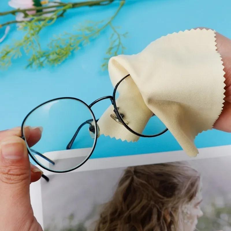 10 Pcs Microfiber Glasses Cleaner Microfiber Glasses Cleaning Cloth For Lens Phone Screen Cleaning Wipes Eyewear