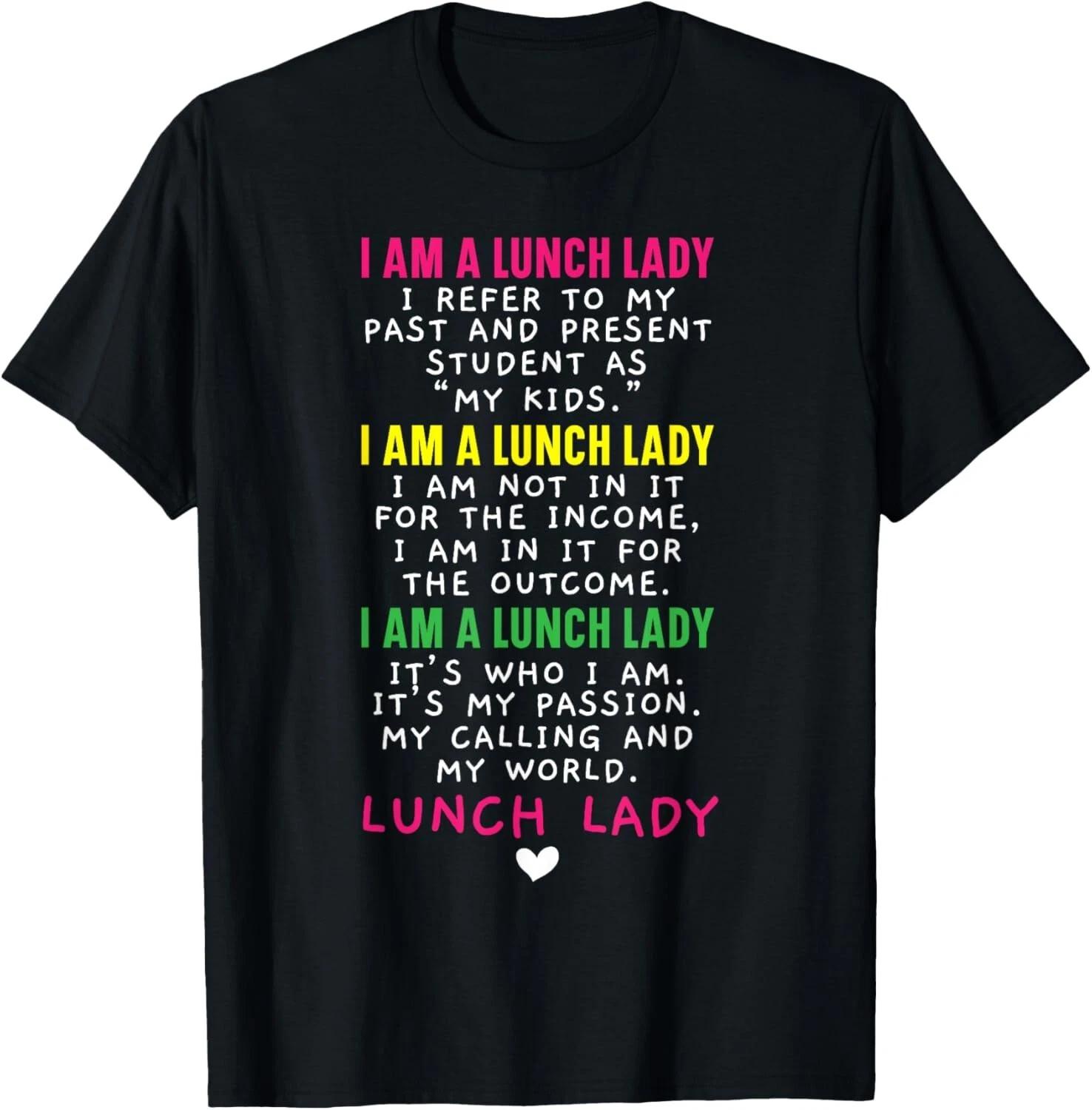 Lunch Boss Cafeteria Worker Lady Cook Lunch Lady Tee Gift Unisex T-Shirt 2XL