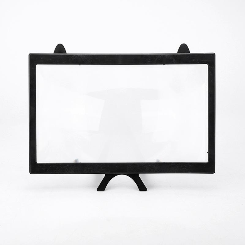 

Изогнутый 12-дюймовый 3D HD мобильный экран-увеличитель и многофункциональная подставка Curved Screen 12-inch чёрный
