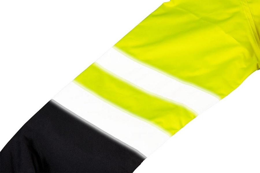 High Visibility Waterproof Work Jacket Yellow M - T N81-720-M