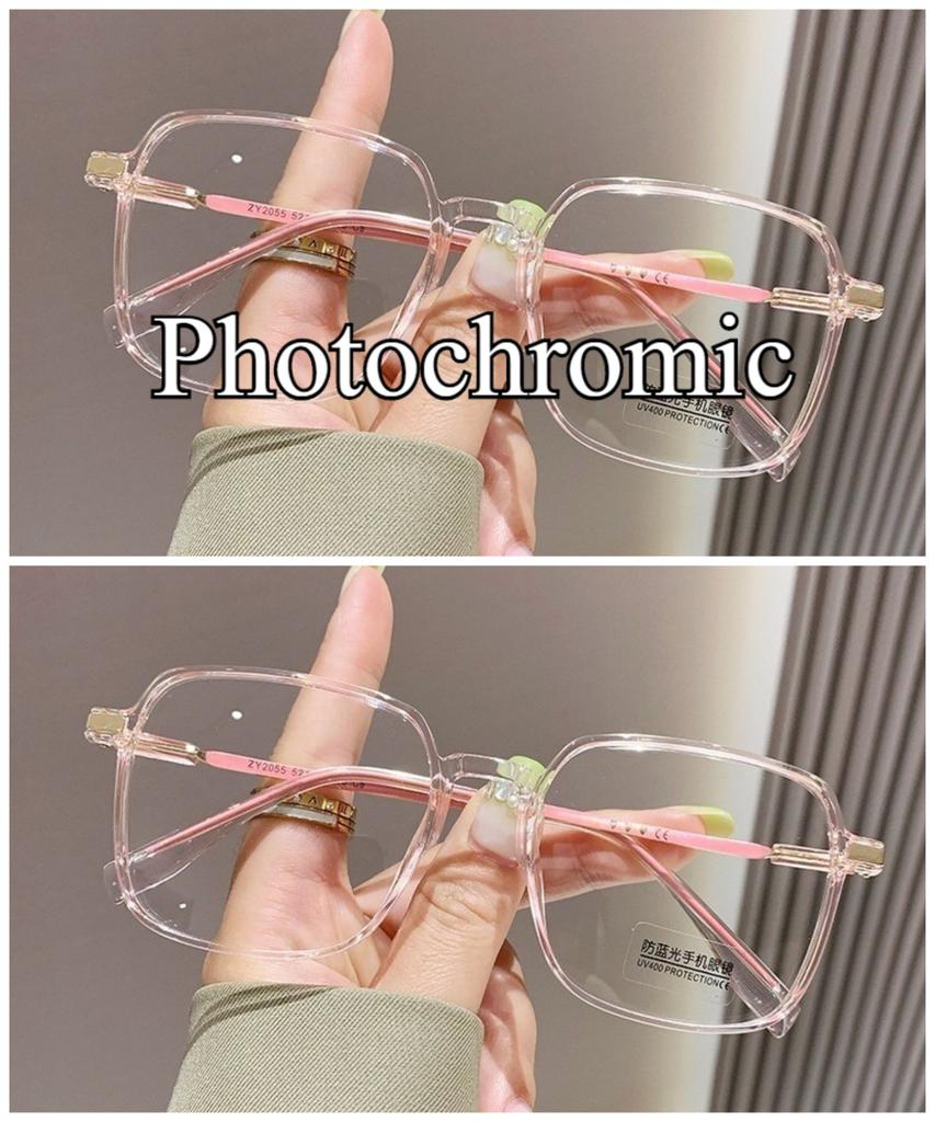 Square Anti-Radiation UV400 Replaceable Lenses Computer Glasses for Women and Men