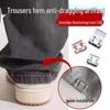 Invisible Seamless Pant Cuff Clip for Shortening and Adjusting Length