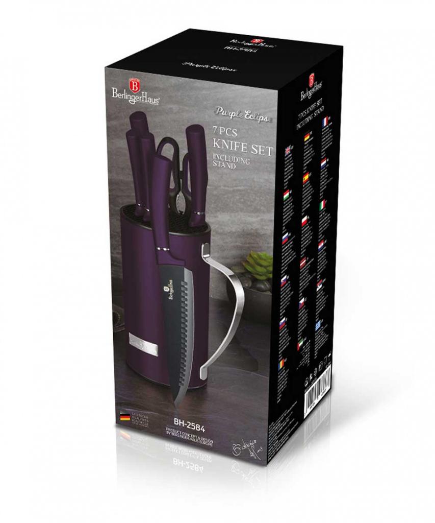 BERLINGER HAUS BH-2584 KNIFE SET IN STAND