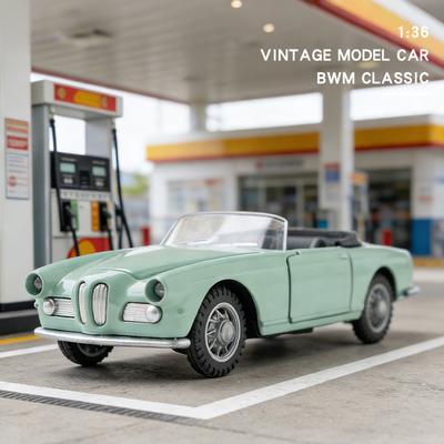 1:36 Alloy Diecast Convertible Vintage Car Model Classic Pull Back Car Vehicle Replica For Collection Gift Toys