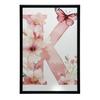 K Jak Kwiaty - Plakat Dekoracyjny Dla Dzieci K Jak Kwiaty - Plakat Dekoracyjny Dla Dzieci, 70X100 Cm, Rama Drewniana Ciemny Brąz, Papier Matowy 230 Gs