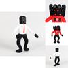 Bookfong Skibidi Toilet Speakerman Plush Toy, Funny And Adorable Animal Design, Short Plush Material, Perfect For Young Adults