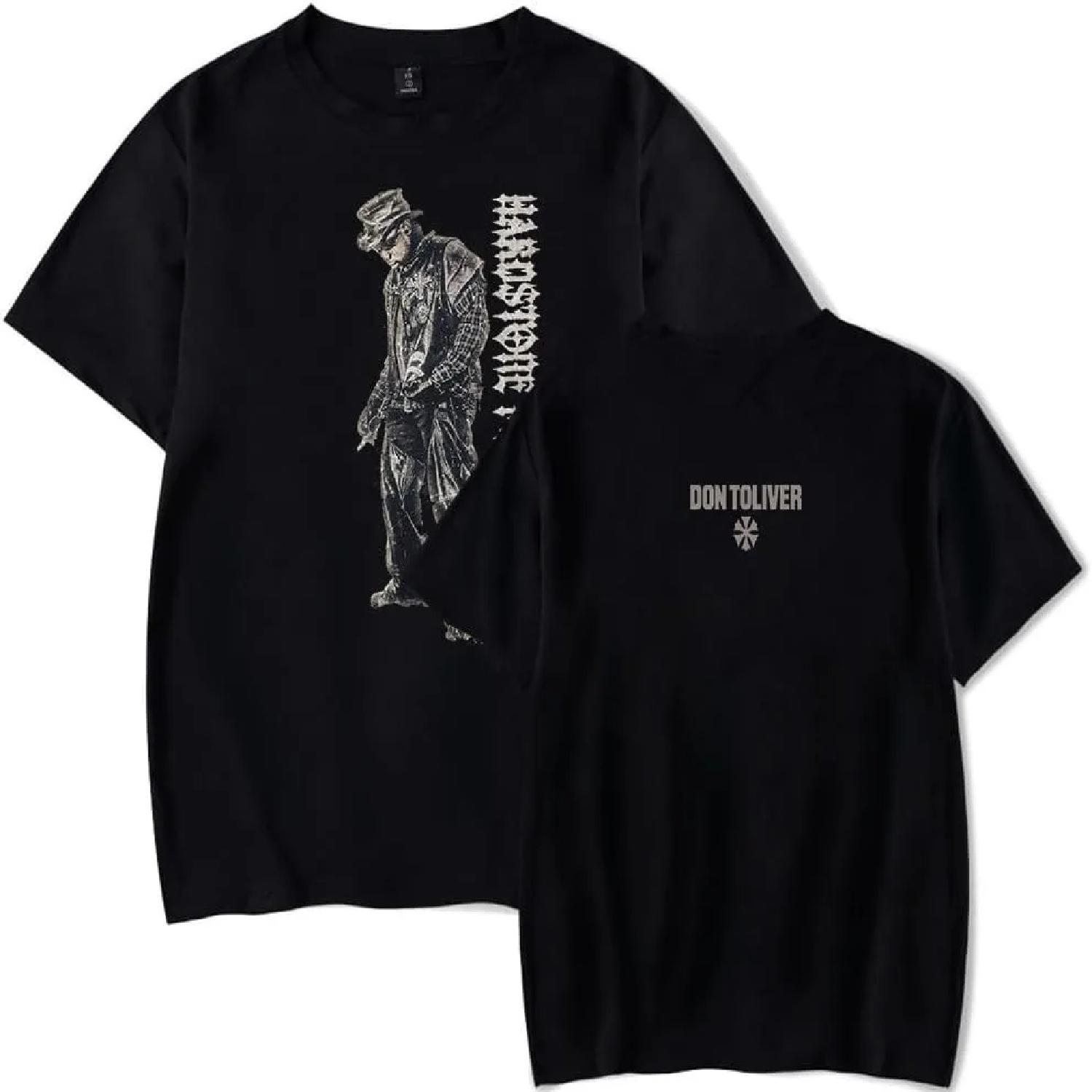 

Don Toliver Tshirt Unisex Short Sleeve Tour T-shirt Men Women Streetwear Printing Casual Fashion Unisex XXXXXL чорний