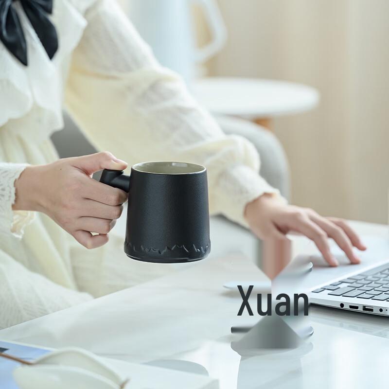 Ming Zhan Xuan Ceramic Tea Infuser Mug 3-Piece Set