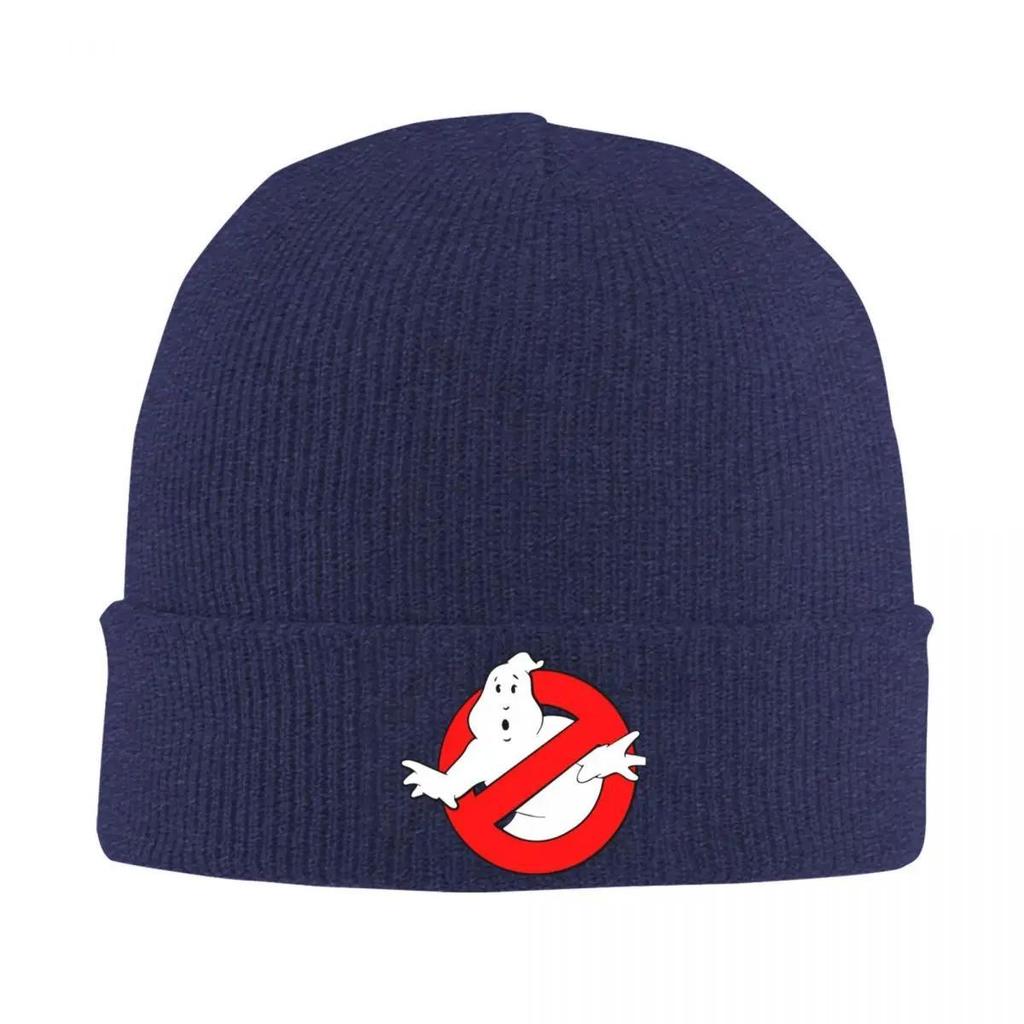 Monster Movie Ghost Knitted Hat for WoUnisex Unisex Beanie Winter Hat  GhostsBusters Warm Melon Cap