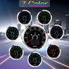 Universal GPS Speedometer 85mm Car Motorcycle Speed Meter Gauge 7 Colors Backlit Odometer Gauges Trip ODO COG 12V/24V