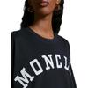 Moncler SS24 Year Of The Dragon Series Letter Logo Crew Neck Short Sleeve T-Shirt Women T-Shirt Midnight-Blue J10938C0001889AJ0778