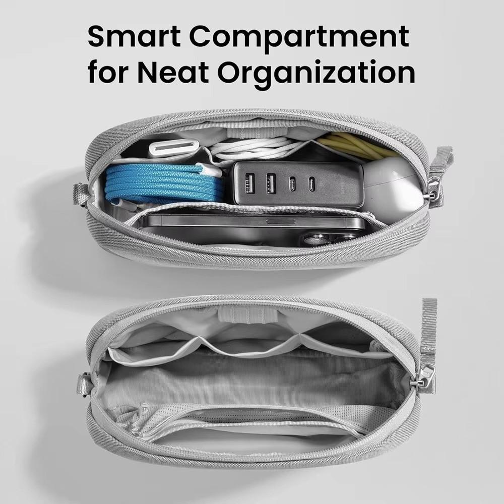 Oxford Data Cable Storage Bag Cable Organizer Water Resistant Travel Bag Carry Storage Daily Item Electronics Organizer