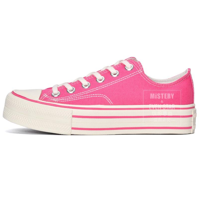 Platform Canvas Shoes Women's Heightening Shoes Student Board Shoes 805