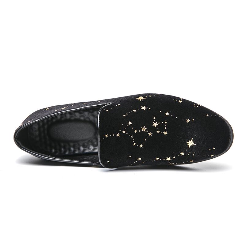 Men Loafers Street Style Slip on Flats Formal Business Wedding Dress Prom Blazers Tuxedo Party Shoes Large Size