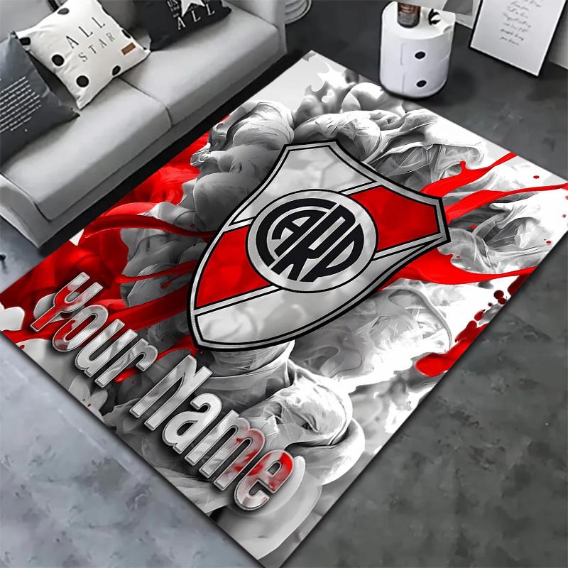 Dragon Crest Custom Name Carpet Rug For Living Room Bedroom Home Sofa Decoration Kids Play Nonslip Floor Mat