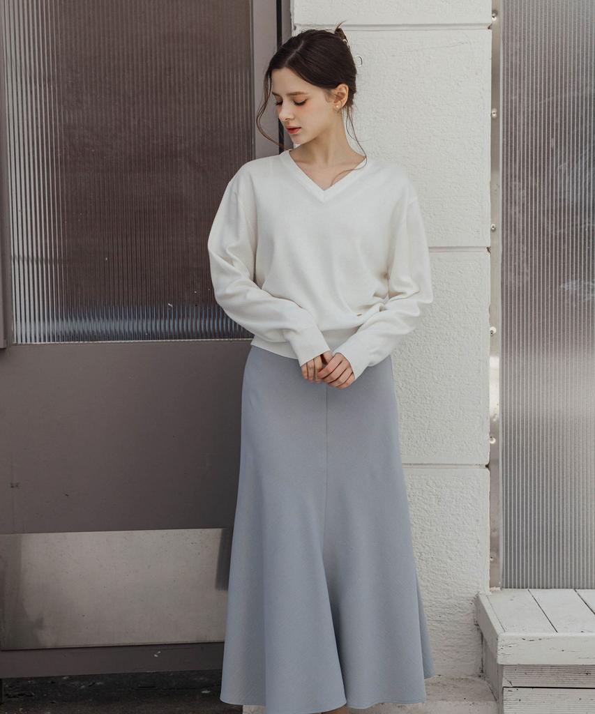 LAUTREDE MIN V Neck Knit Pullover