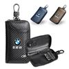 Carbon Fiber Car Styling Keychain Key Bag Anti-loss Wallet For BMW 1 3 5 7 Series X1 X3 X5 F10 F15 F16 F20 F30 F18 F25 M3 M4 E34