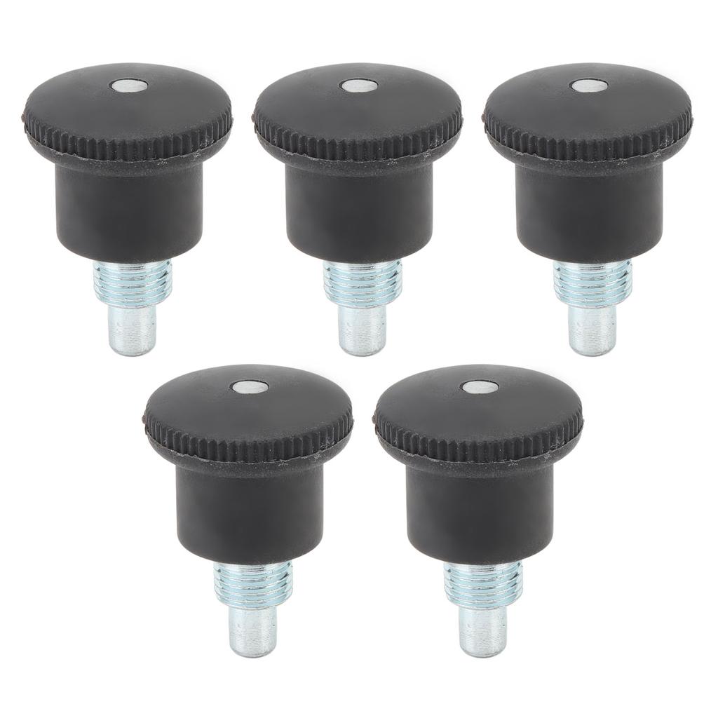 5PCS M10 Pull Pin Knobs Quick Release Locking Pin Knob Replacement for Fitness Equipment Exercise Bi