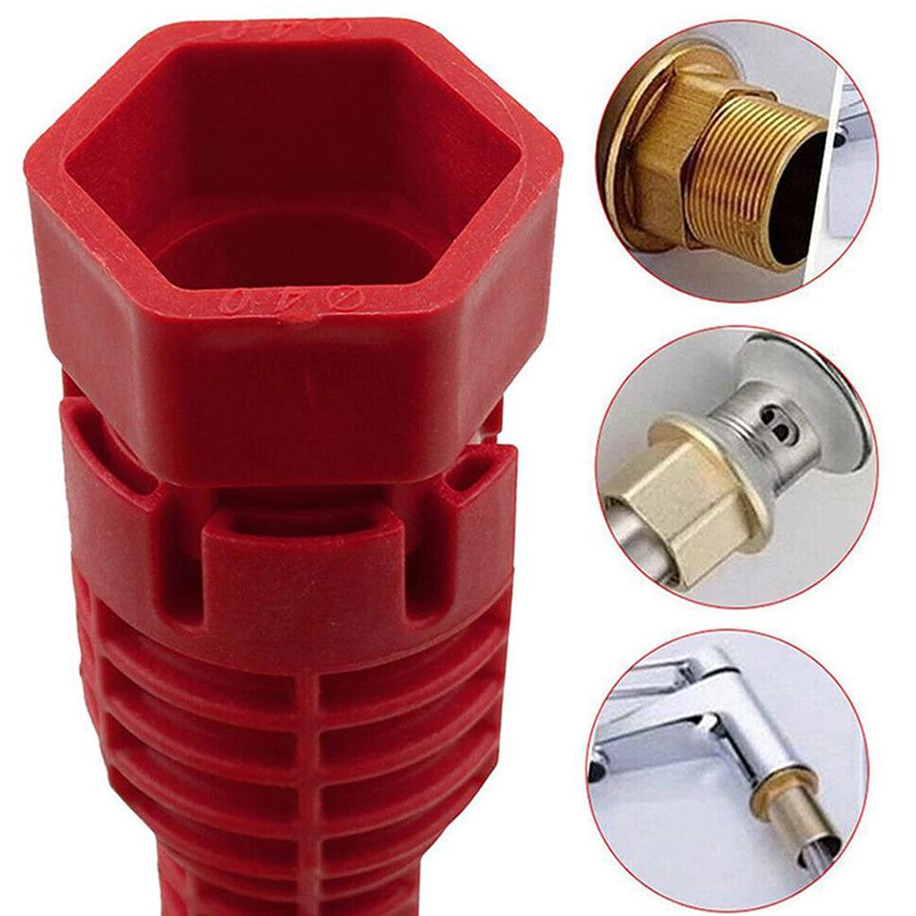 Flume Wrenches Kitchen Faucet Sink Plumbing Spanner Installer Toilet Bowl Basin Installation Metal Sleeve Key with Level