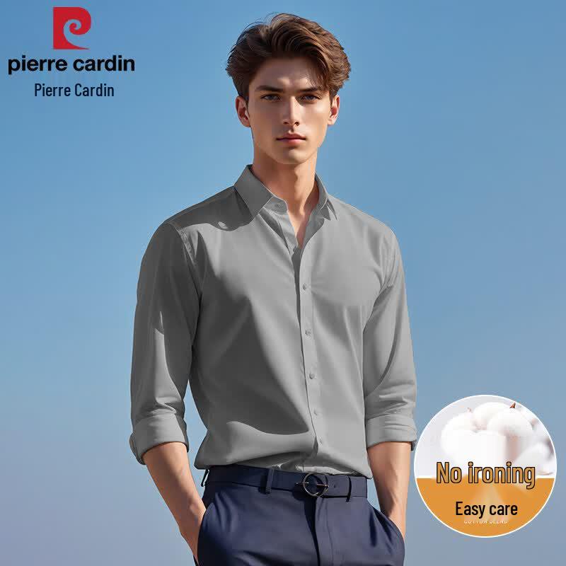 Pierre Cardin Men s 2026 Ice Silk Wrinkle-Free Polo Shirt 3XL