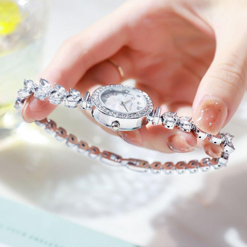 Popular Diamond-Set Shell Mermaid Women's Quartz Watch - Bestseller for Live Streaming