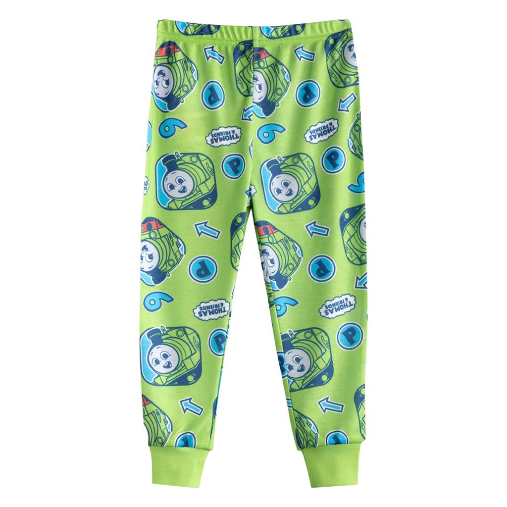 Thomas And Friends Boys Thomas And Percy Short-Sleeved Long Pyjama Set (Pack of 2)