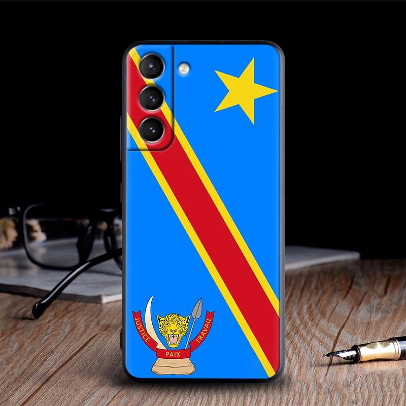 

Democratic Republic Congo Flag Silicone Case For Samsung Galaxy S23 S24 Ultra S21 S20 FE Cover For Galaxy S22 s23 S10 Plus Cases Samsung S23 5G