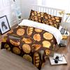 "Bakery Cat Themed Decoration Set" Bedding Set with 1 Duvet Cover 2 Pillowcases Single Double King Queen, Gift