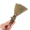 Rough Stone Crystal Column Point Stone Broom Natural Broom Craft Witch Broom Ornaments  Psychic