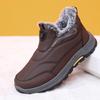 Vinter Nya Herr Casual Bomullsskor med Fleece för Kallt Väder Halkfria och Slitstarka Fri Frakt Herrskor